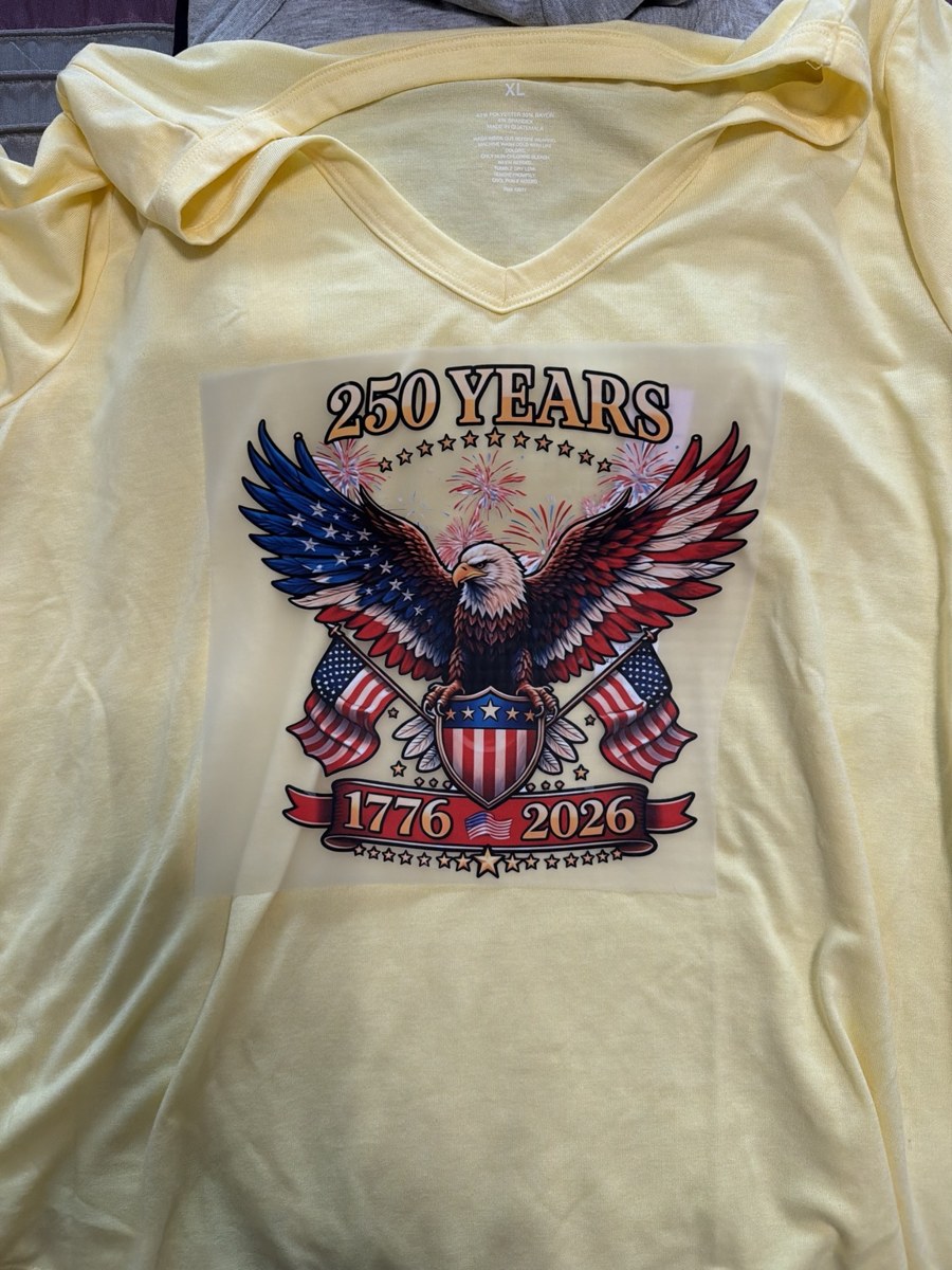 250 Years eagle shirt