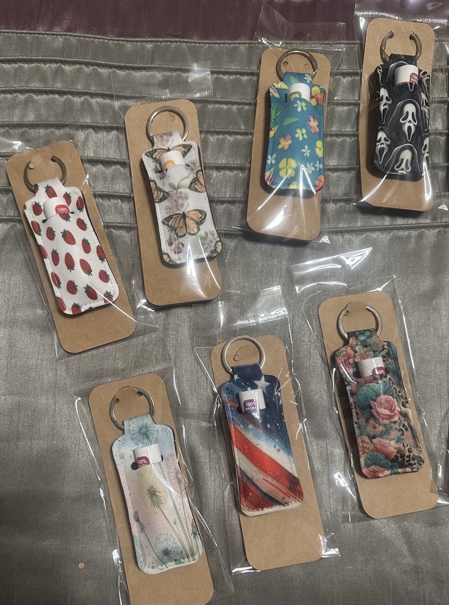 Printed keychain collection