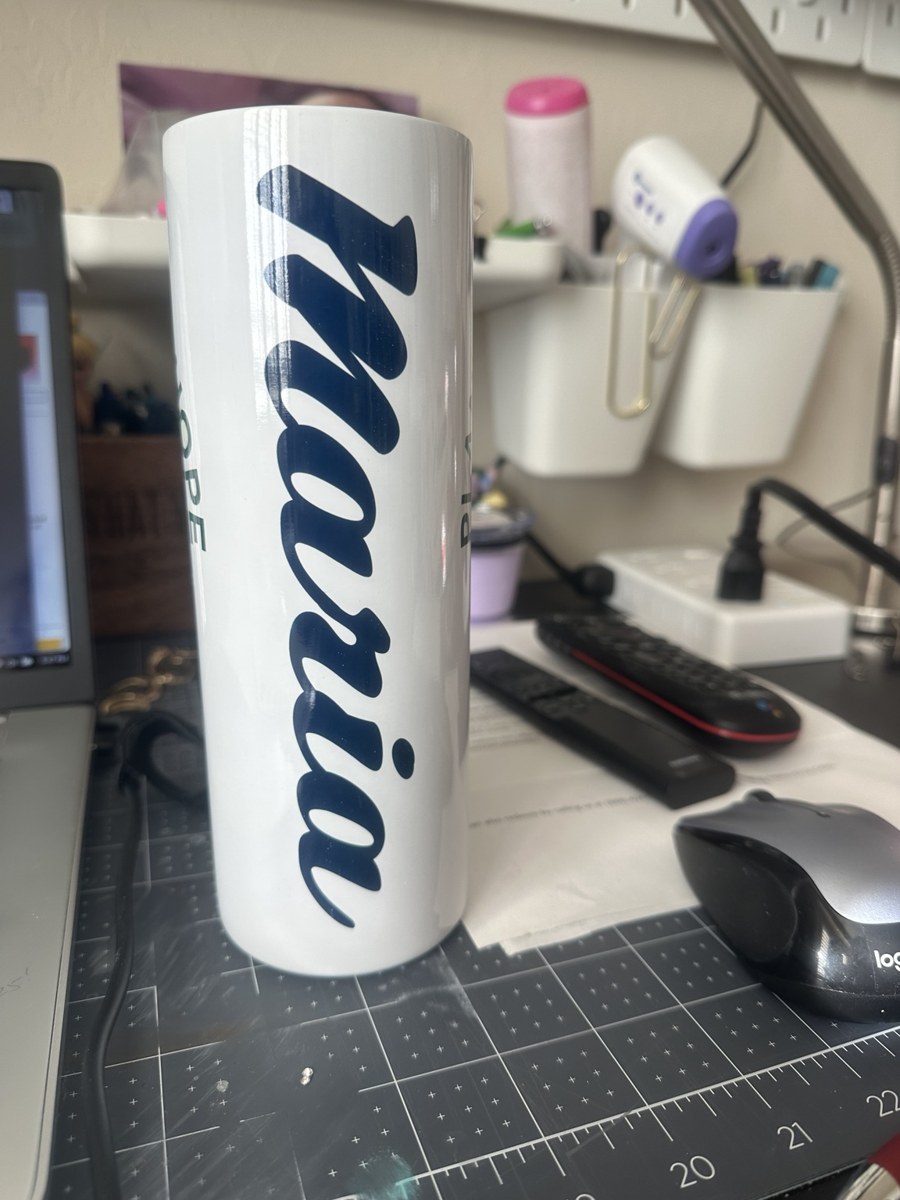 Personalized Maria tumbler
