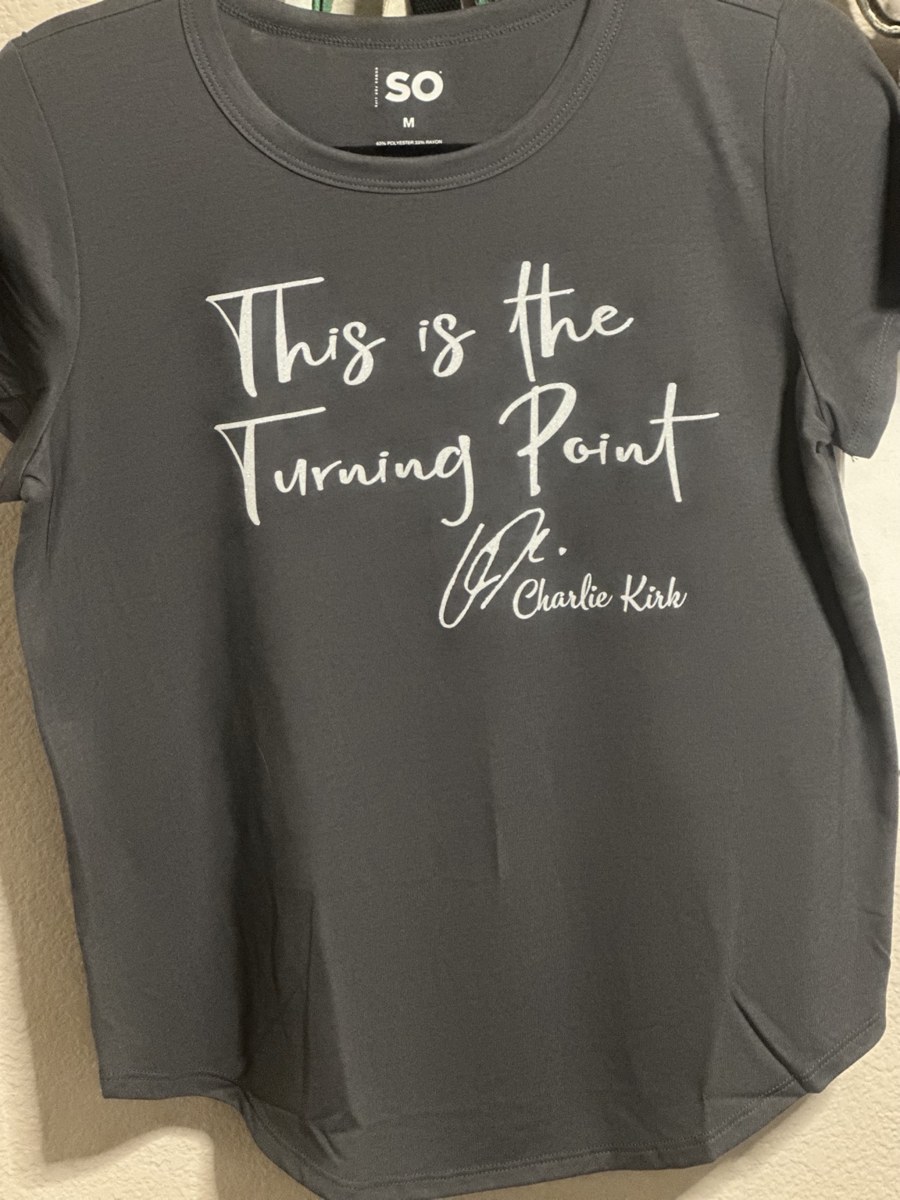 Turning Point tribute shirt