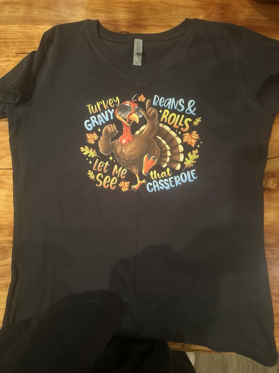 Black Thanksgiving shirt